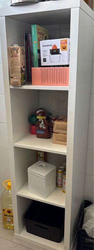 Estantería KALLAX IKEA Blanca 42x147 cm