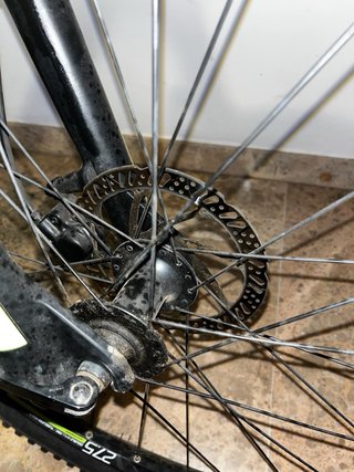 Bicicleta Rockrider Negra