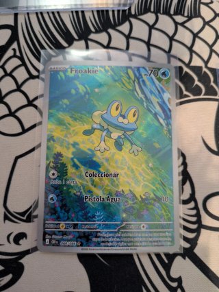 Lote Cartas Pokémon: Froakie, Frogadier, Greninja