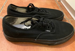 Vans Authentic Negro Lona Talla 37