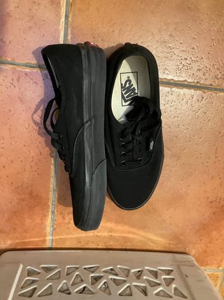 Vans Authentic Negro Lona Talla 37