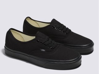 Vans Authentic Negro Lona Talla 37