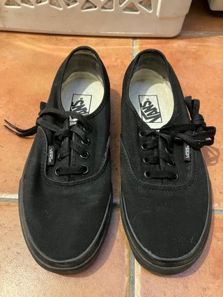 Vans Authentic Negro Lona Talla 37