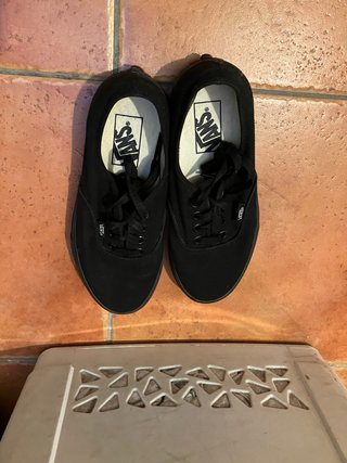 Vans Authentic Negro Lona Talla 37