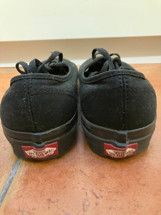 Vans Authentic Negro Lona Talla 37