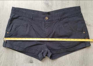 Pantalón corto mujer azul marino