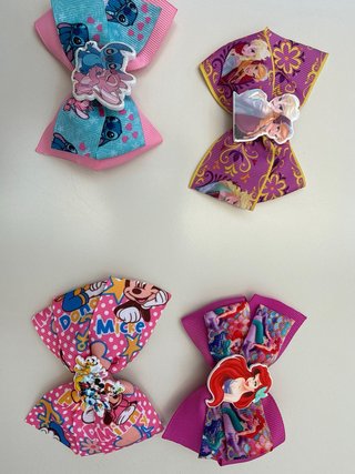 Lazos para niña Disney y más.