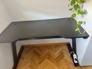 Mesa Gaming Negra 120x60cm