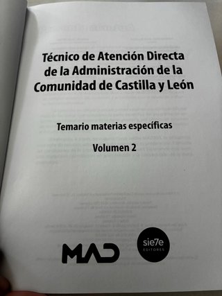Técnico de Atención Directa de la Administració...