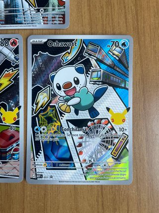Pokémon Starter Trio Unima Primi Compagni NM