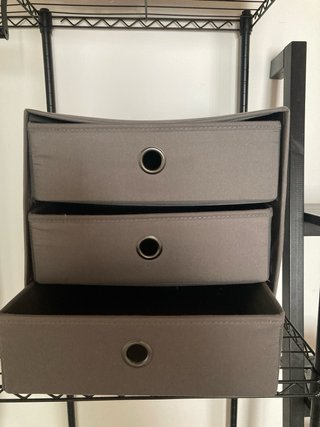 Organizadores en tela armario - combo. como nuevos