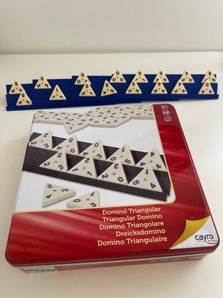 Dominó Triangular Cayro Juego de Mesa