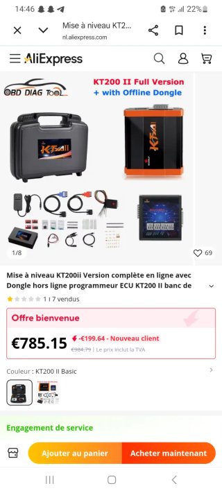 KT200 Master como nuevo