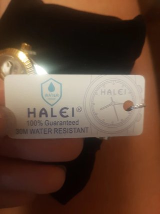 Reloj HALDI bicolor dorado y plateado