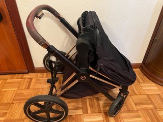 Cybex Priam Rose Gold Completo: Capazo+Silla+Burbu