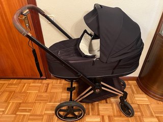 Cybex Priam Rose Gold Completo: Capazo+Silla+Burbu