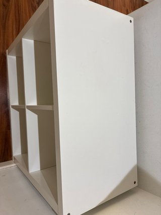 Estantería Kallax Ikea Blanca 4 Cubos