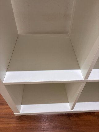 Estantería Kallax Ikea Blanca 4 Cubos