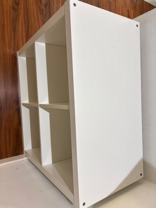 Estantería Kallax Ikea Blanca 4 Cubos