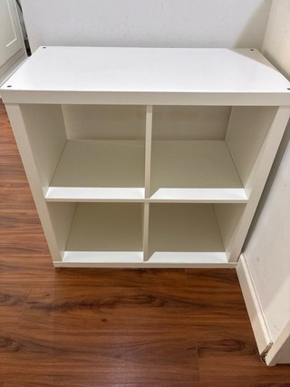 Estantería Kallax Ikea Blanca 4 Cubos