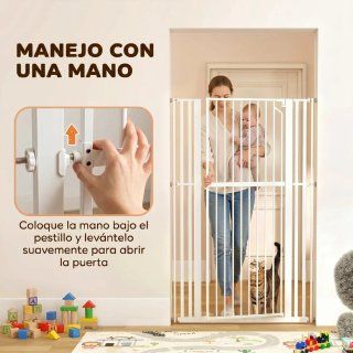 Barrera Seguridad Niños Perros Gatos Extra Ancha