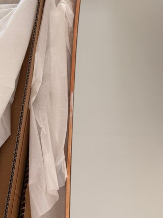 Espejo irregular Zara Home madera roto