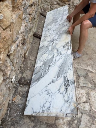 Tablero de Mármol 245x55cm