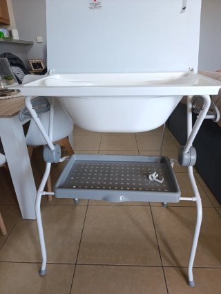 Bañera - Cambiador Bebé Plastimyr Plegable