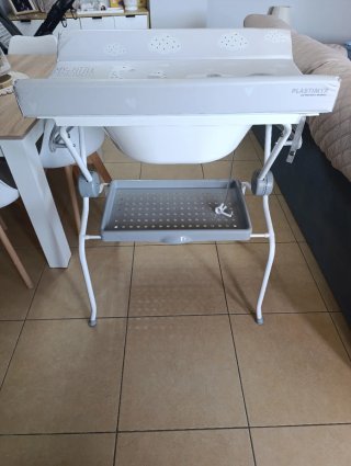 Bañera - Cambiador Bebé Plastimyr Plegable