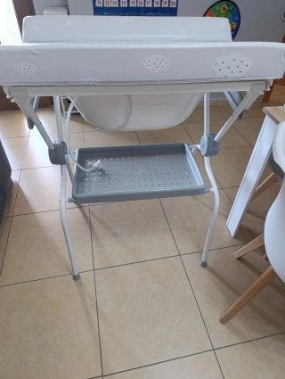Bañera - Cambiador Bebé Plastimyr Plegable