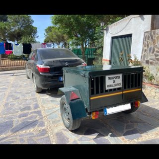 Remolque transportador de animales