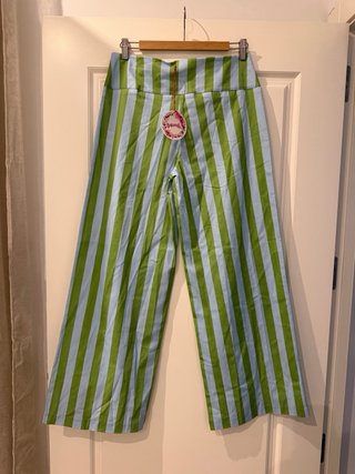 Conjunto Nicoli Pantalón y Top Rayas Talla M