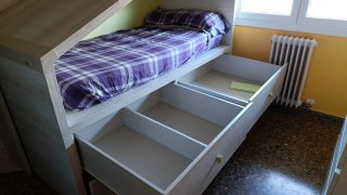 Casita Cama Nido Robusta con Cajones + regalo