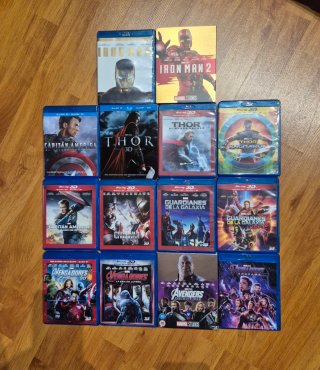 Colección Marvel Blu-ray y 3D