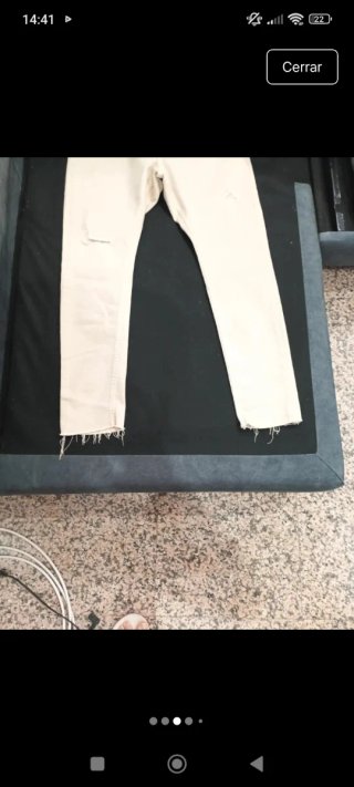 Pantaloni beige uomo taglia M