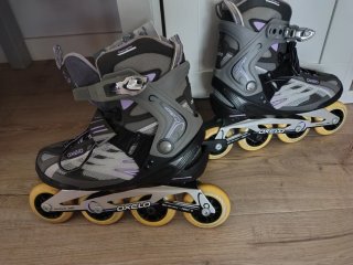 Patines en línea Oxelo Mujer Talla 38, un solo uso