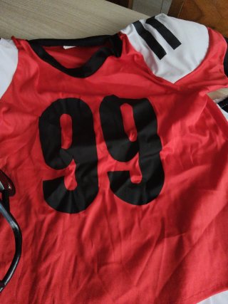 Disfraz de jugador de rugby talla única