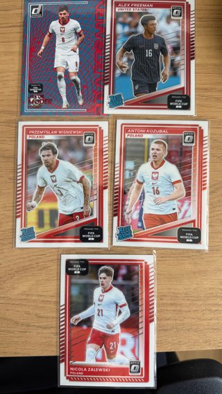 Lote 40 cartas Panini Donruss FIFA Road to WC