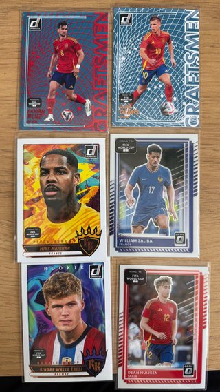 Lote 40 cartas Panini Donruss FIFA Road to WC