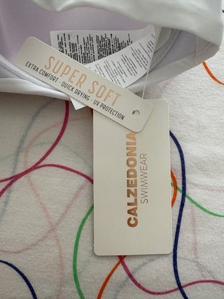 Top Bikini Calzedonia Blanco