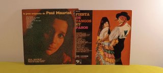2 Vinilos 33 rpm: Fiesta de Tangos y Paul Mauriat