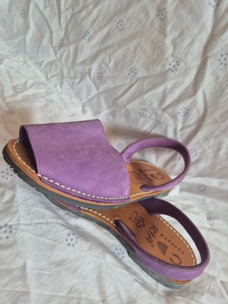 Sandalias Menorquinas Ria Moradas