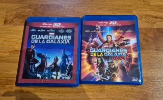 Collezione Guardiani della Galassia Blu Ray 2D e 3D