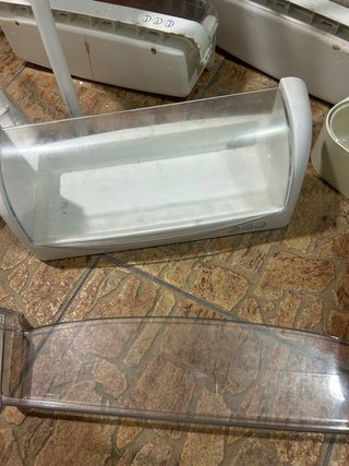 Cestas y cajones congelador y frigo americano LG,