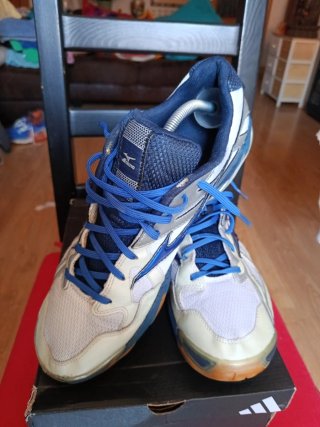 Zapatillas Mizuno Talla 46 Azul/Blanco