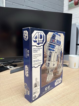Puzzle 3D R2-D2 Star Wars 4D Build