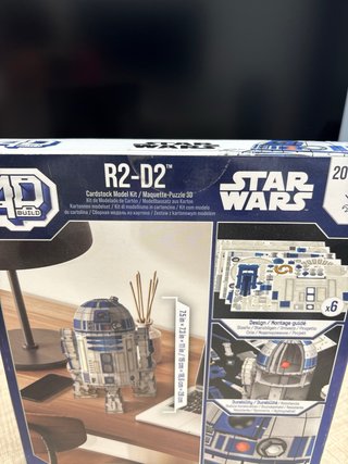 Puzzle 3D R2-D2 Star Wars 4D Build