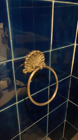 Conjunto baño antiguo espejo y apliques
