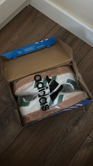 Adidas Samba Blancas y Verdes