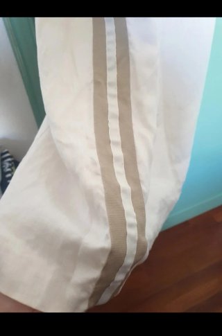 Abito estivo bianco panna
